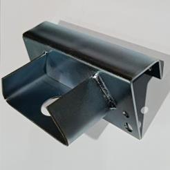 Galvanized pipe holder 35 - edge